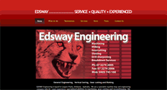 Desktop Screenshot of edswayengineering.com