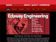 Tablet Screenshot of edswayengineering.com